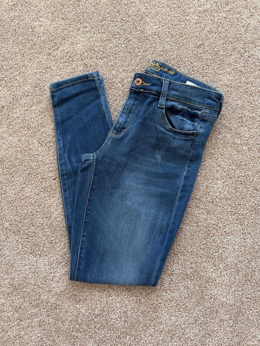 Arizona Jean Company Women's Indigo Skinny Jegging Jeans